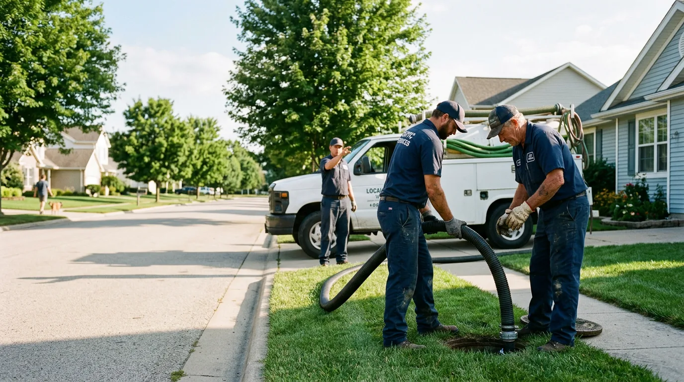 Emergency Septic Service in Kampsville, IL